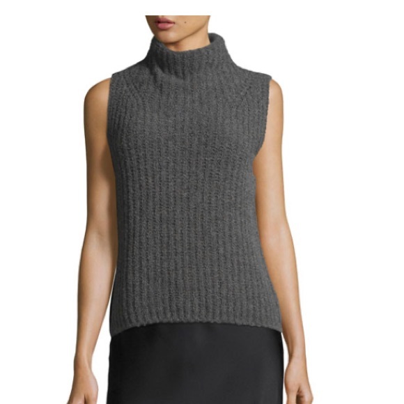 Vince High Neck Sweater Shirt - Picture 2 of 4